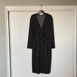 Mango suit polka dot dress